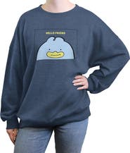 KPop Demon Hunters Junior's KPop Demon Hunters Hello Friend Duck Note  Sweatshirt