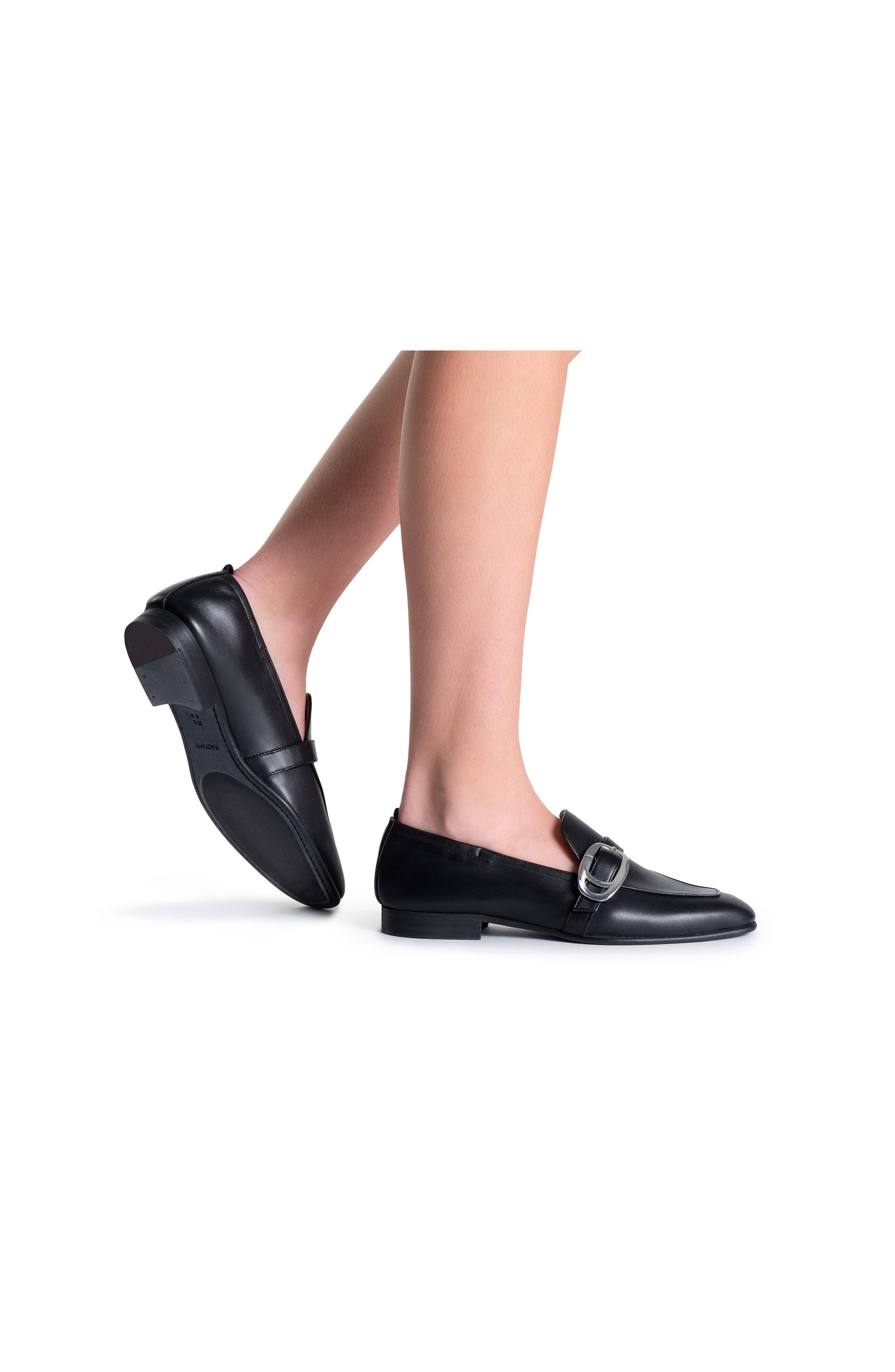 Magnanni Bella Loafer, Alternate, color, Black