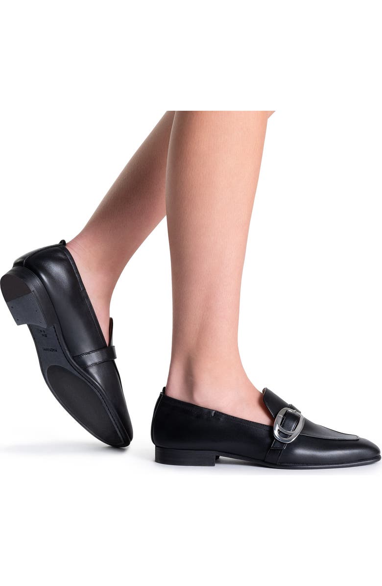 Magnanni Bella Loafer, Alternate, color, Black