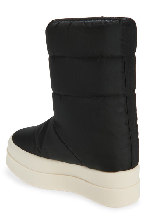 Rick Owens Drkshdw Darkshadow Mega Bumper Lunar Boot In Black