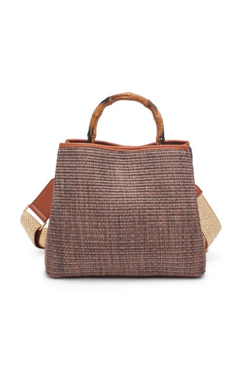 Moda Luxe Kalani Tote In Multi Cognac