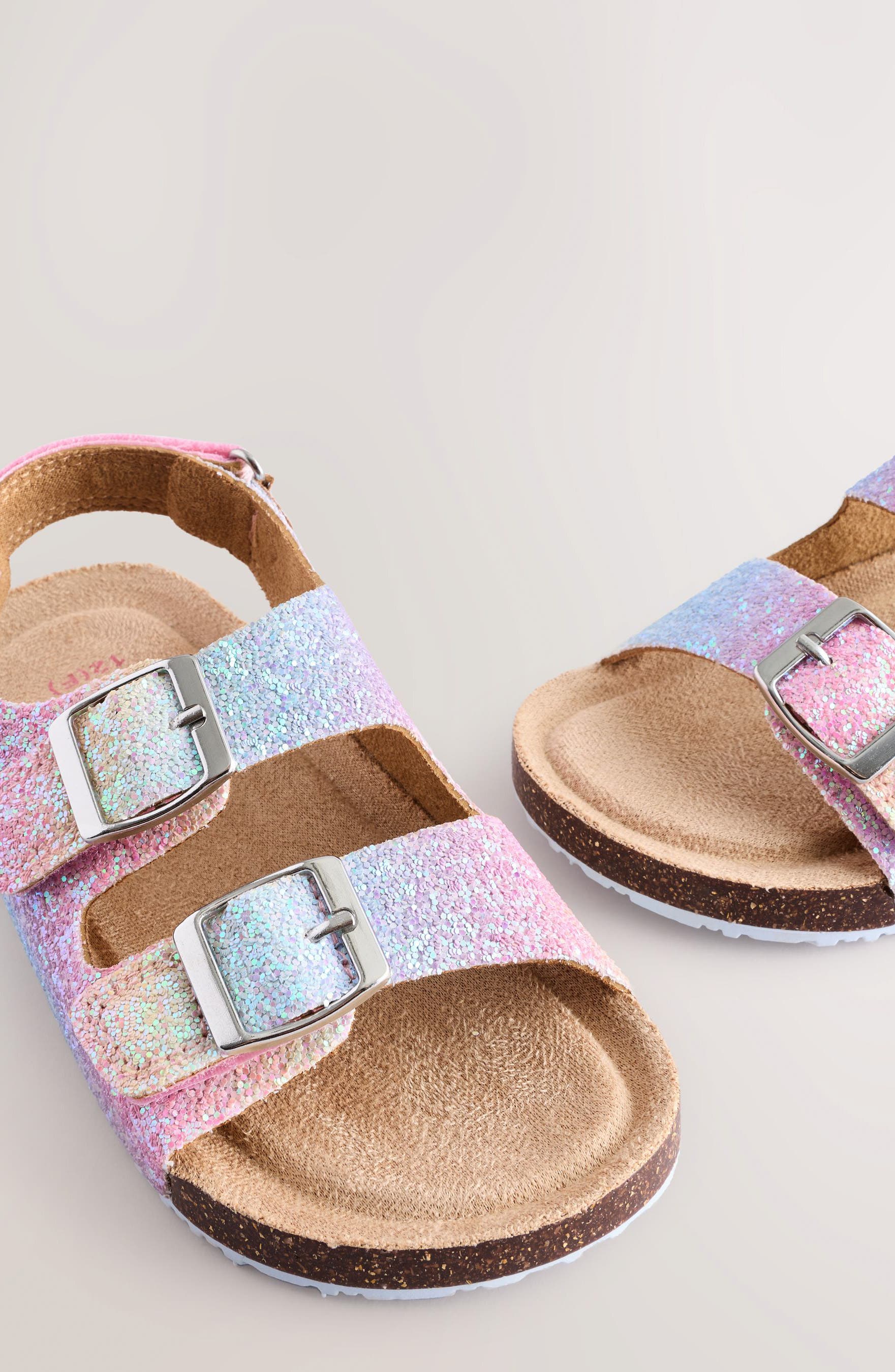 NEXT Kids' Glitter Slingback Sandal, Alternate, color, 