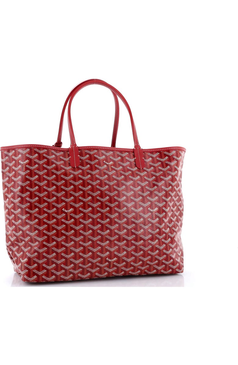 Pre-Owned Goyard Saint Louis Tote Coated Canvas PM, Alternate, color, Red