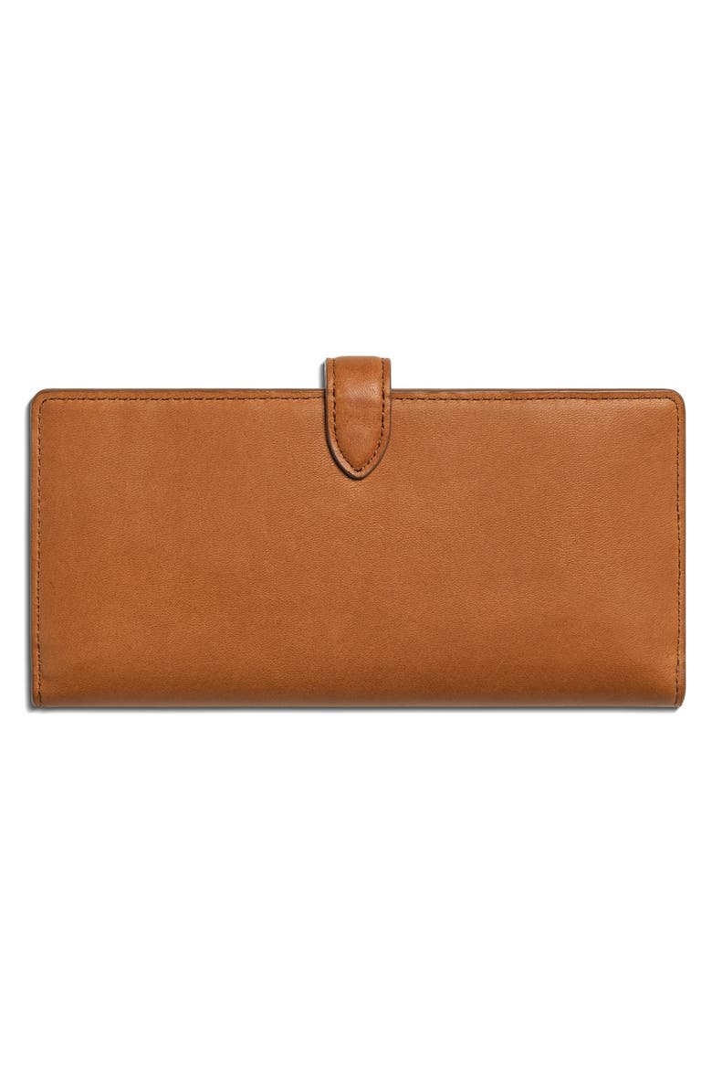 Continental Leather Snap Wallet, Alternate, color, TAN