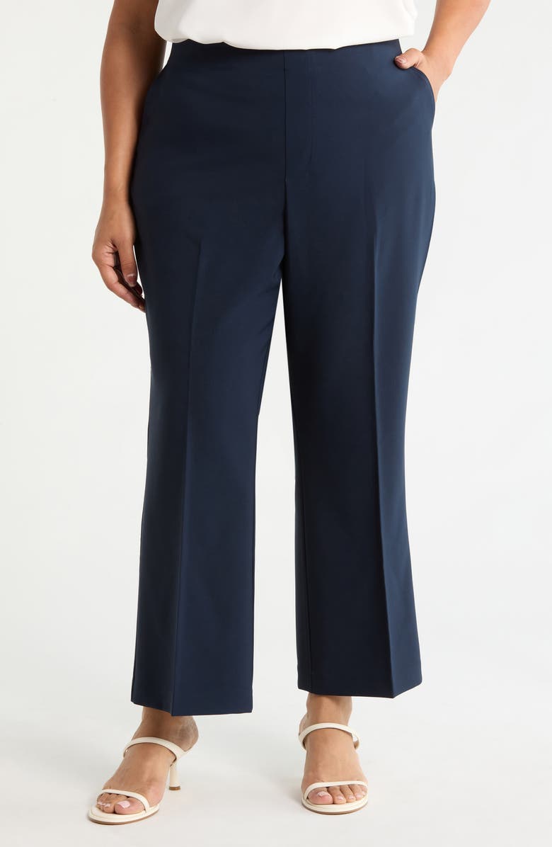 NIC+ZOE Plaza Bootcut Pants, Main, color, Dark Indigo