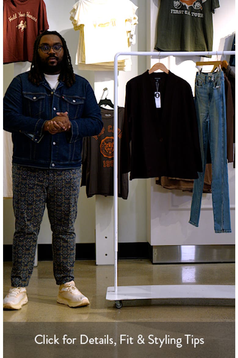 High Collar Wool Jersey Jacket video