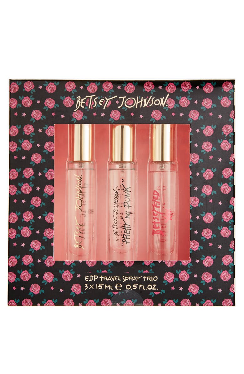 Betsey Johnson Women's 3-Piece Travel Eau de PArfum Set, Alternate, color,