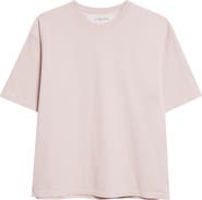 Golden Goose Distressed Reverse Logo Boxy Cotton Jersey T-Shirt
