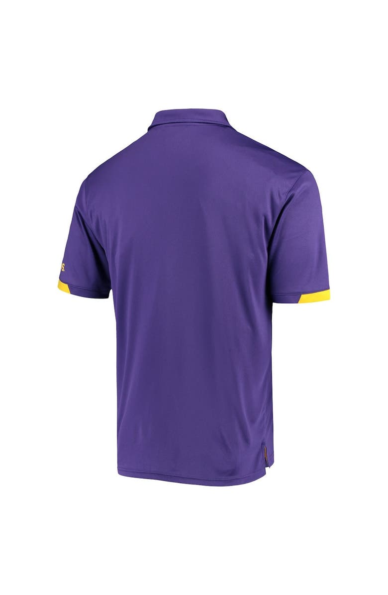 COLOSSEUM Men's Colosseum Purple LSU Tigers Santry Lightweight Polo, Alternate, color, 