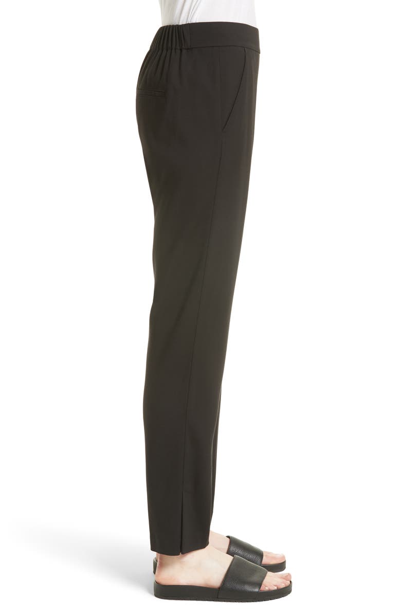 Vince Pleated Pull-On Track Trousers, Alternate, color, 