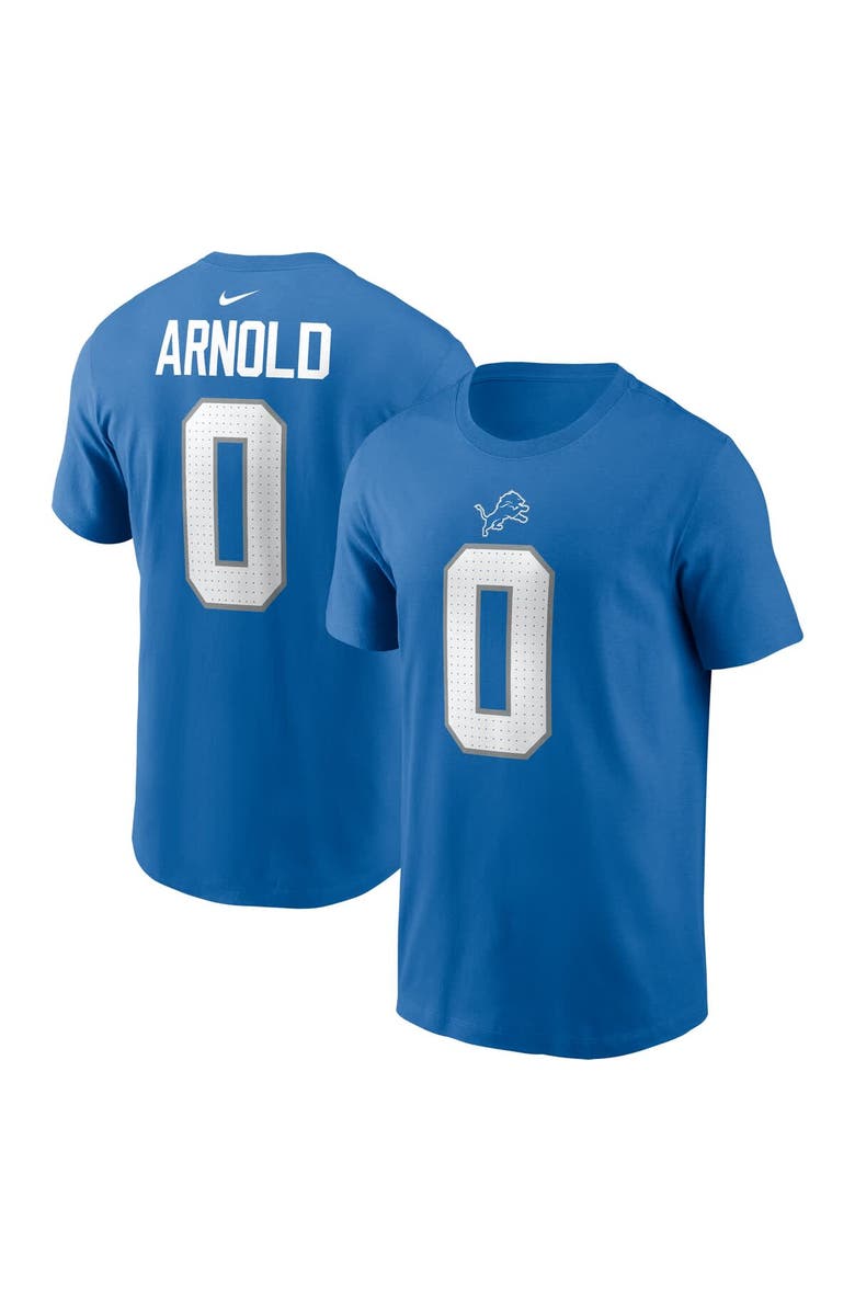 Nike Men's Nike Terrion Arnold Blue Detroit Lions  Name & Number T-Shirt, Main, color, 