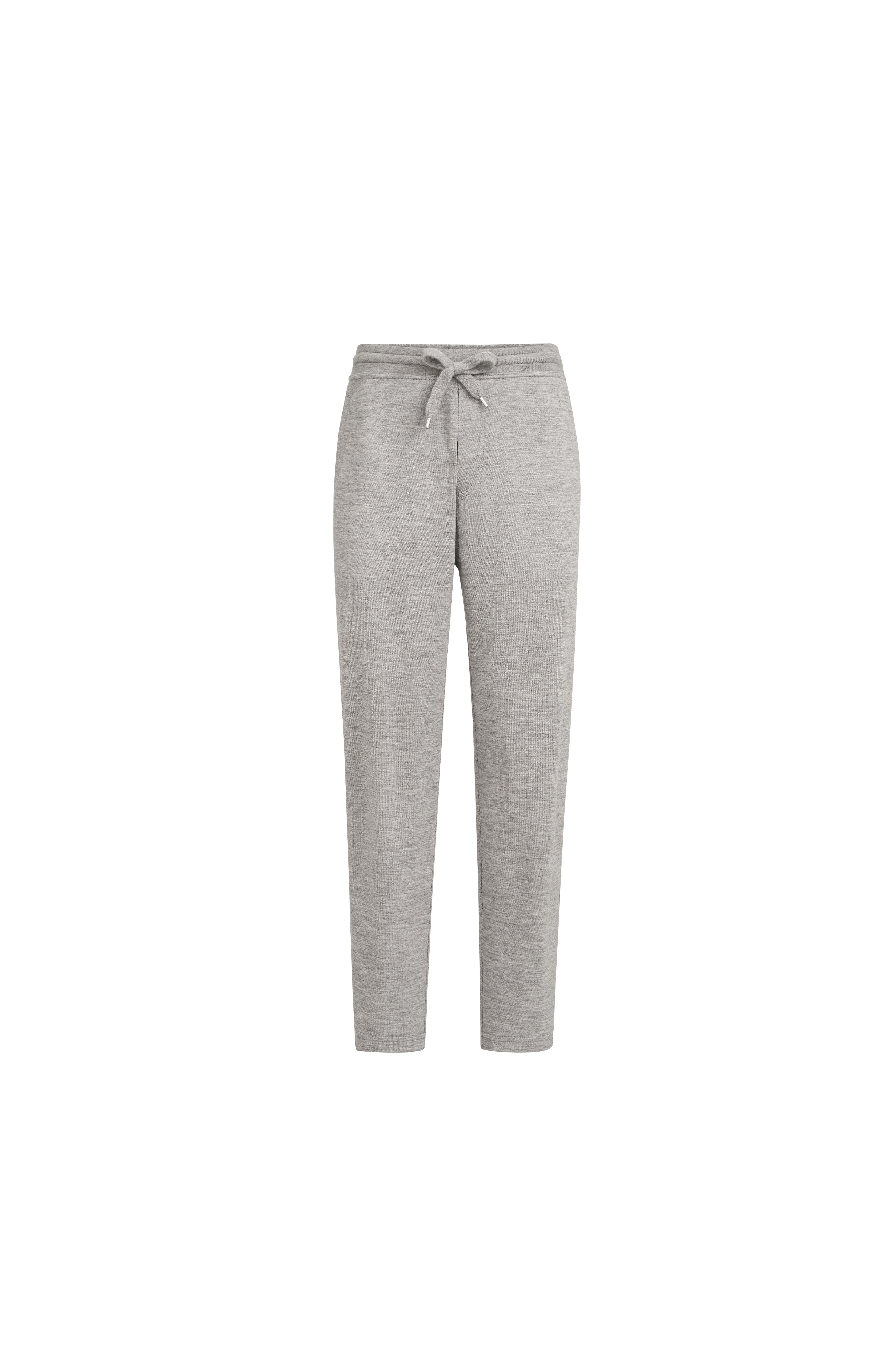 Cashmere and silk French terry trousers - image 2