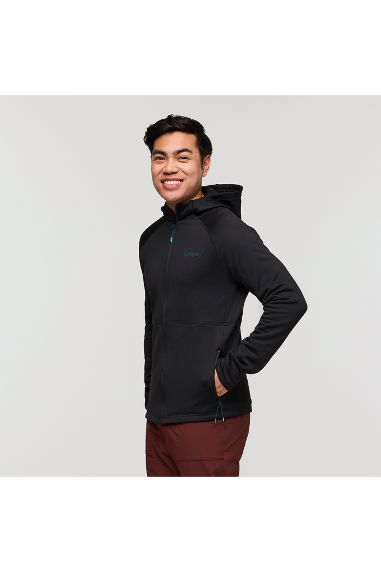 Tempa Fleece Hooded Jacket - Men's, Alternate, color, Cotopaxi Black