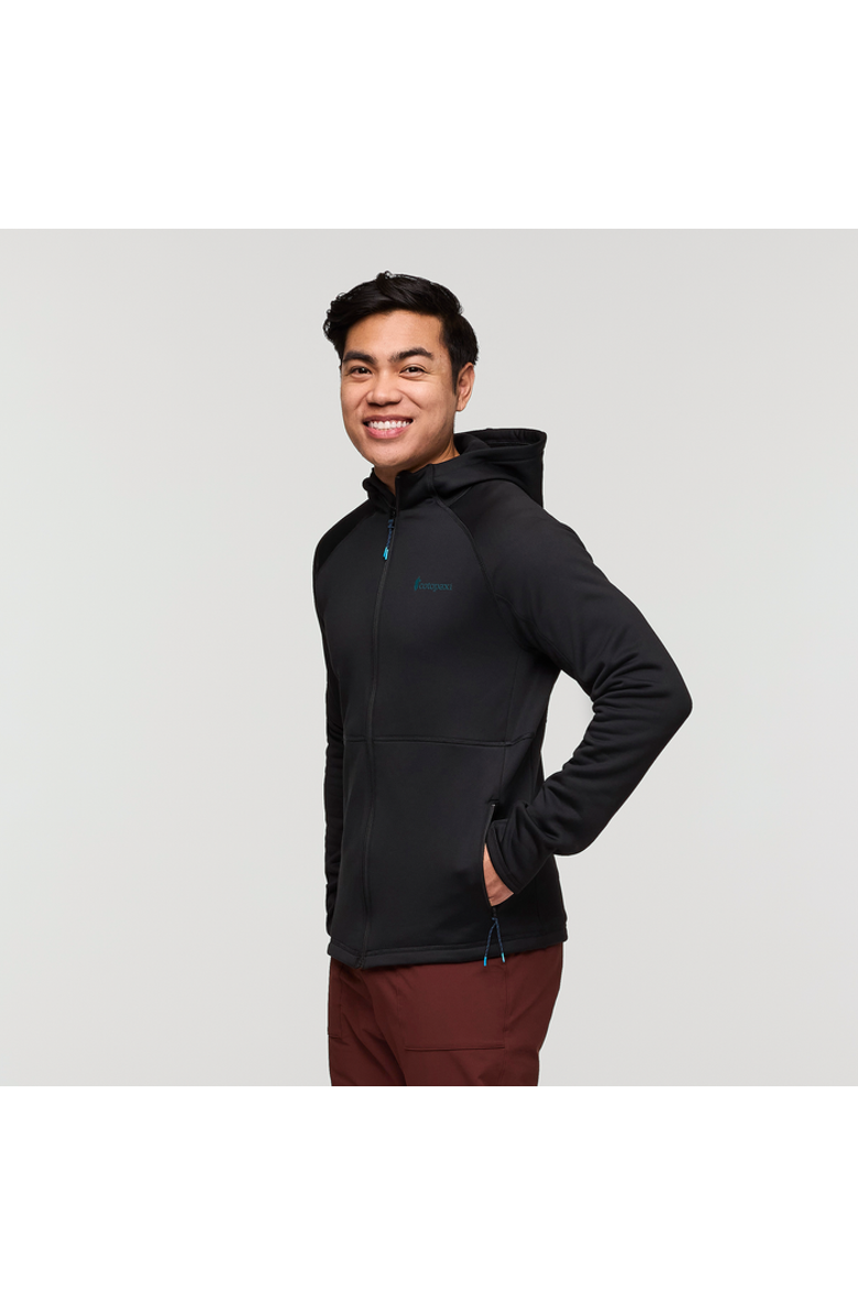 Cotopaxi Tempa Fleece Hooded Jacket - Men's, Alternate, color, Cotopaxi Black
