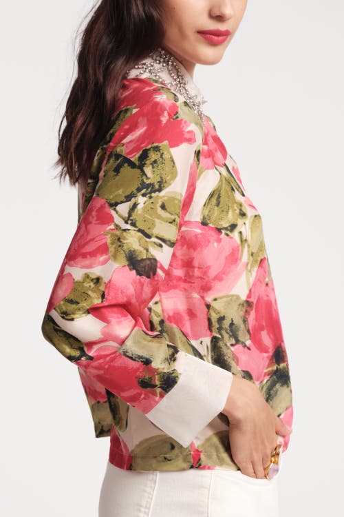 FRANCES VALENTINE FRANCES VALENTINE GLORIA TOP PRETTY PEONIES