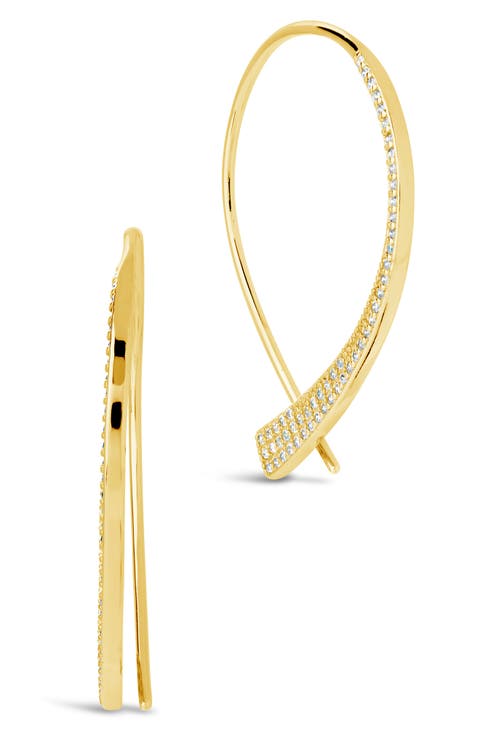 Carlotta CZ Threader Earrings