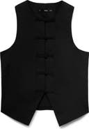 MANGO Woven Vest
