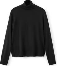 MANGO Turtle Knit Sweater