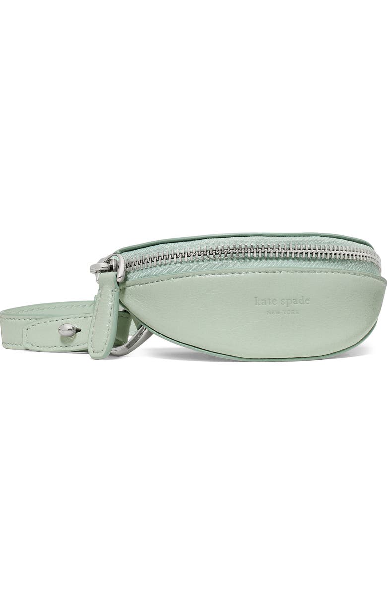 Kate Spade New York duo genuine shearling crossbody bag, Alternate, color, Mint Frosting