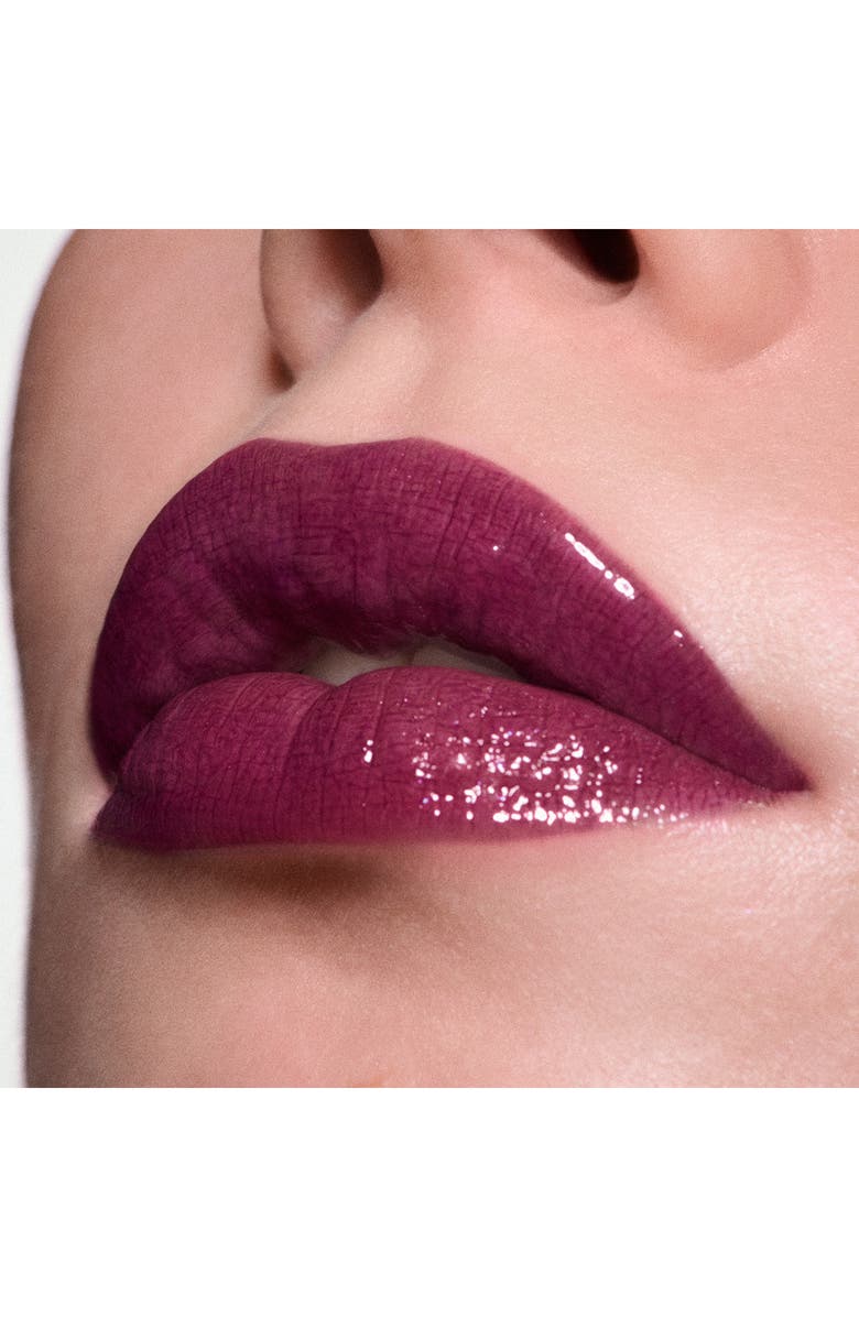 MAC Cosmetics Lipglass Airshine Lip Gloss, Alternate, color, Uv Nightmoth