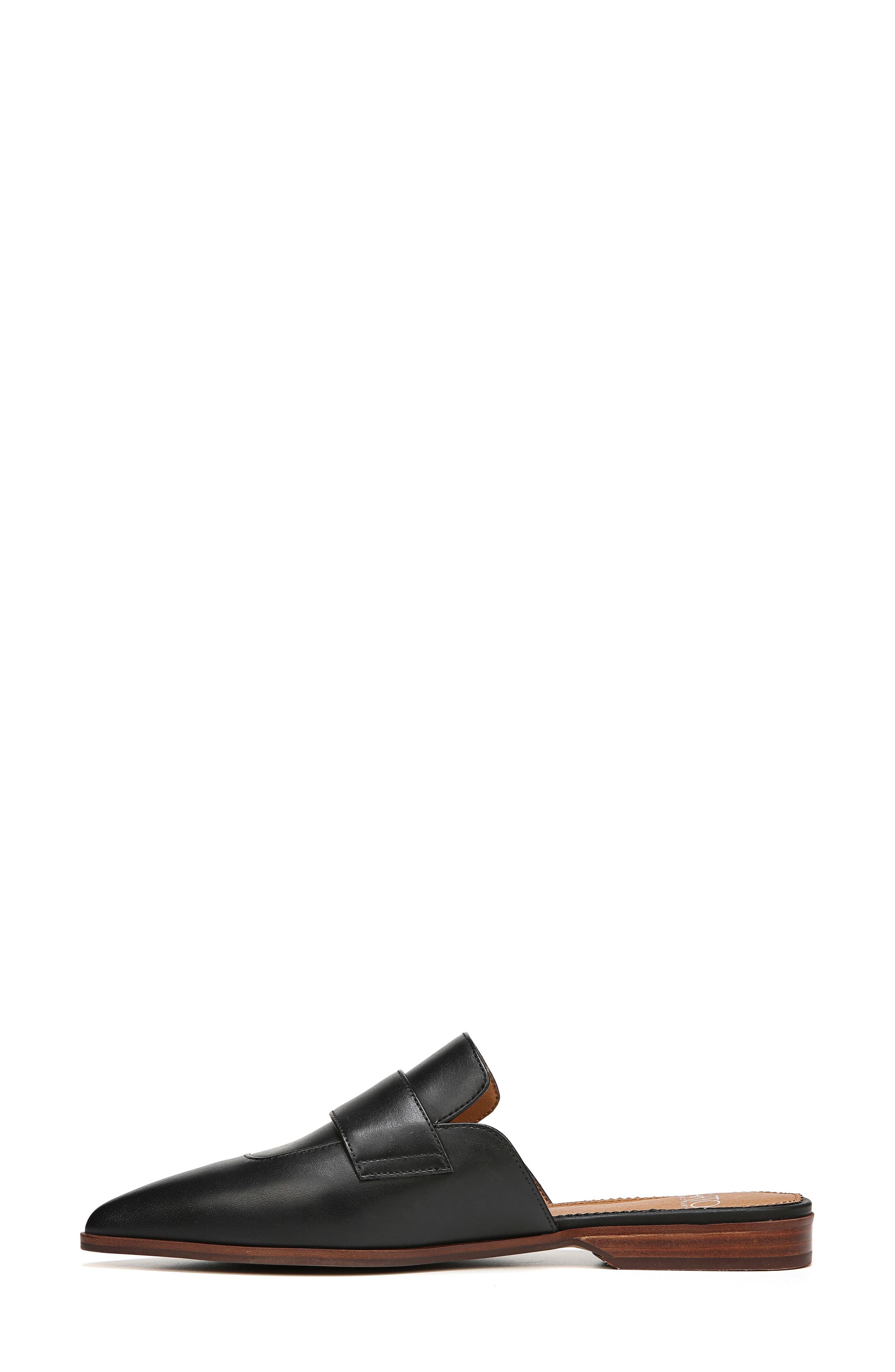 Palmer Mule, Alternate, color, BLACK LEATHER
