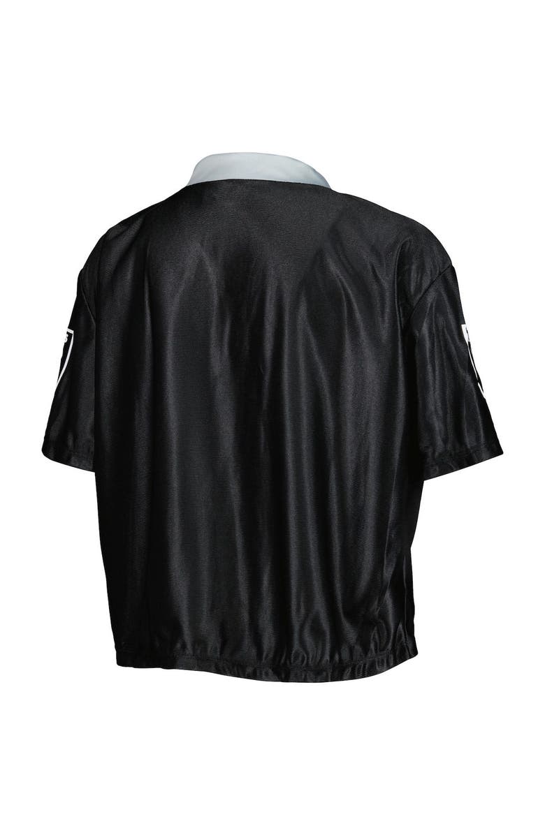 JERRY LEIGH Women's Black Las Vegas Raiders Game Day Costume Sleep Set, Alternate, color,