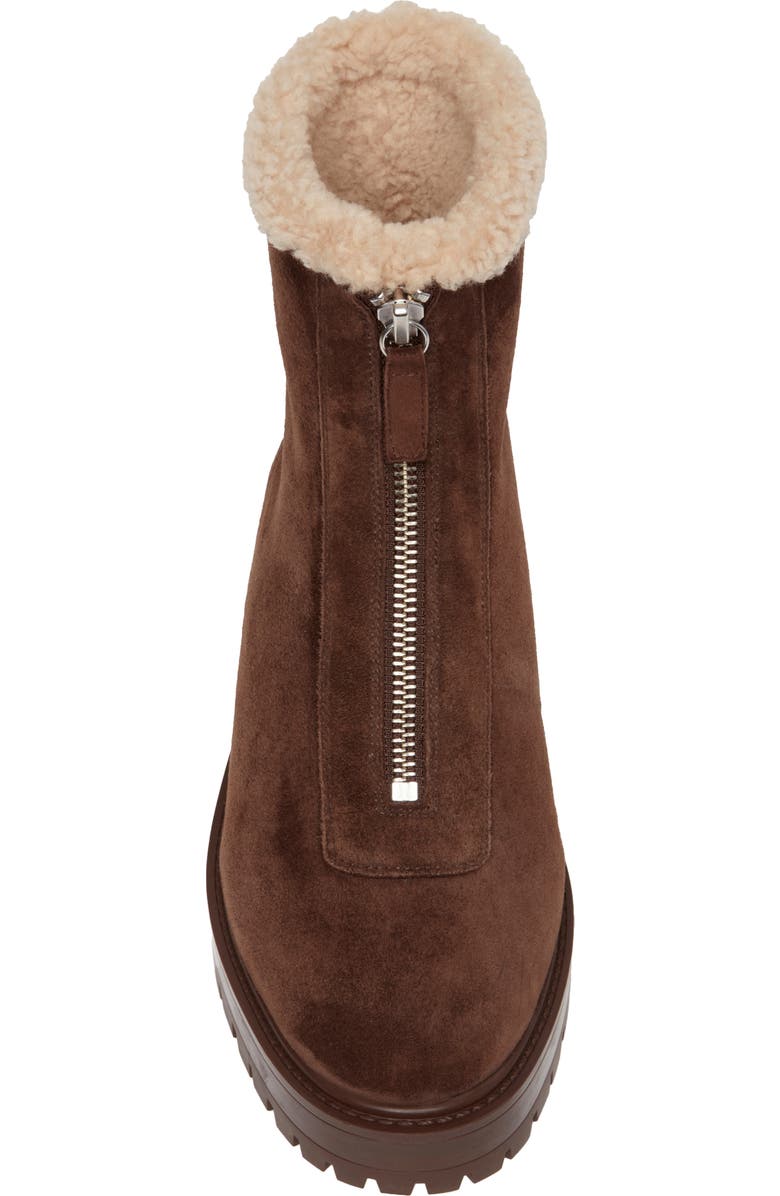PAIGE Bowie Genuine Shearling Lined Bootie, Alternate, color,