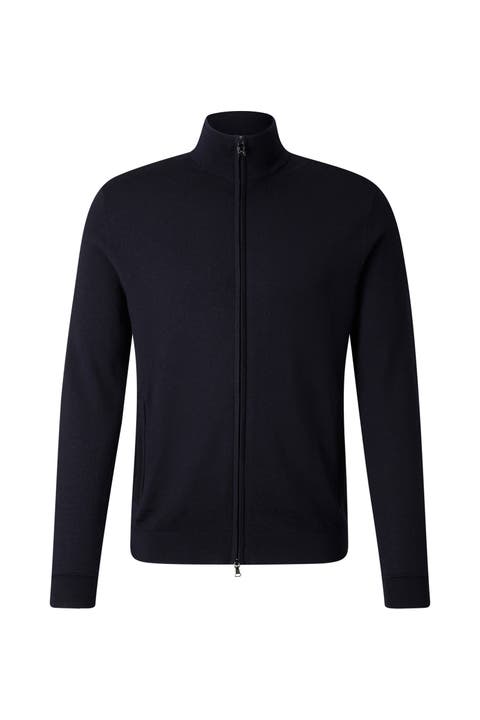 Oscar Virgin Wool Knit Jacket