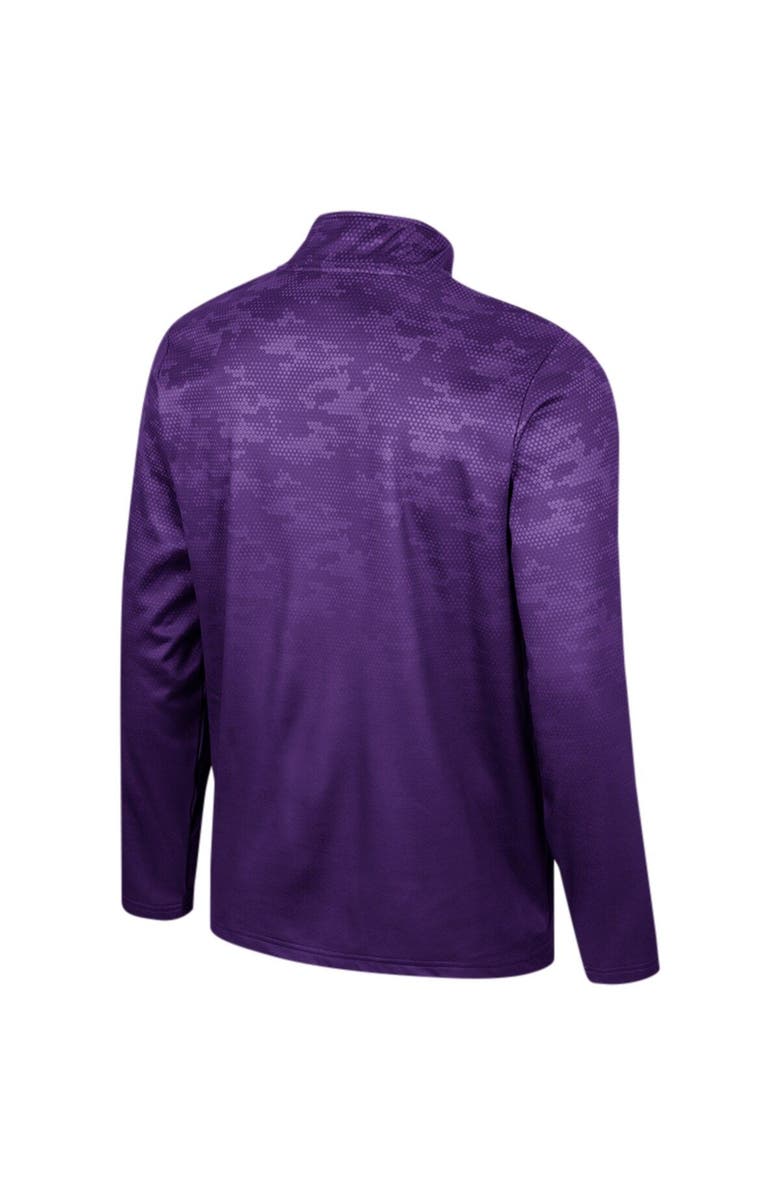COLOSSEUM Men's Colosseum  Purple Kansas State Wildcats The Machine Half-Zip Jacket, Alternate, color, Purple