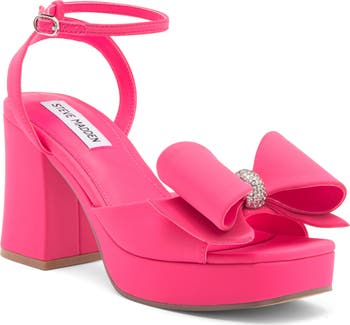 【Steve Madden】Aerin Bow プラットフォーム サンダル Steve Madden Aerin Bow Platform Sandal (Women) | Nordstromrack