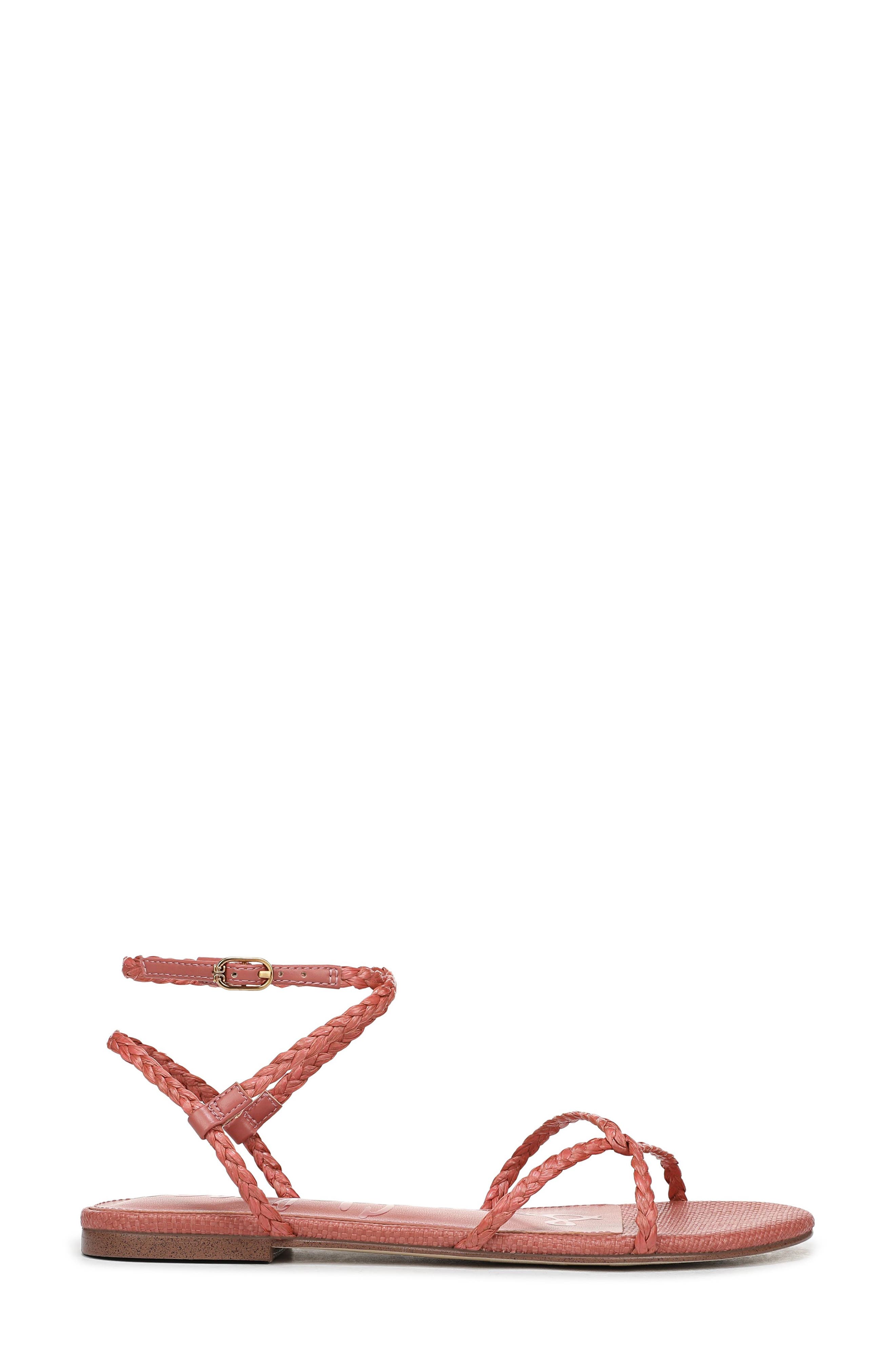 Ellina Ankle Strap Sandal, Alternate, color, INDIE PINK