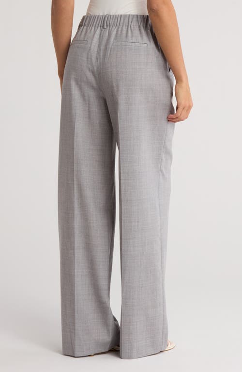 Simkhai Tavar Wool Straight-leg Pants In Gray