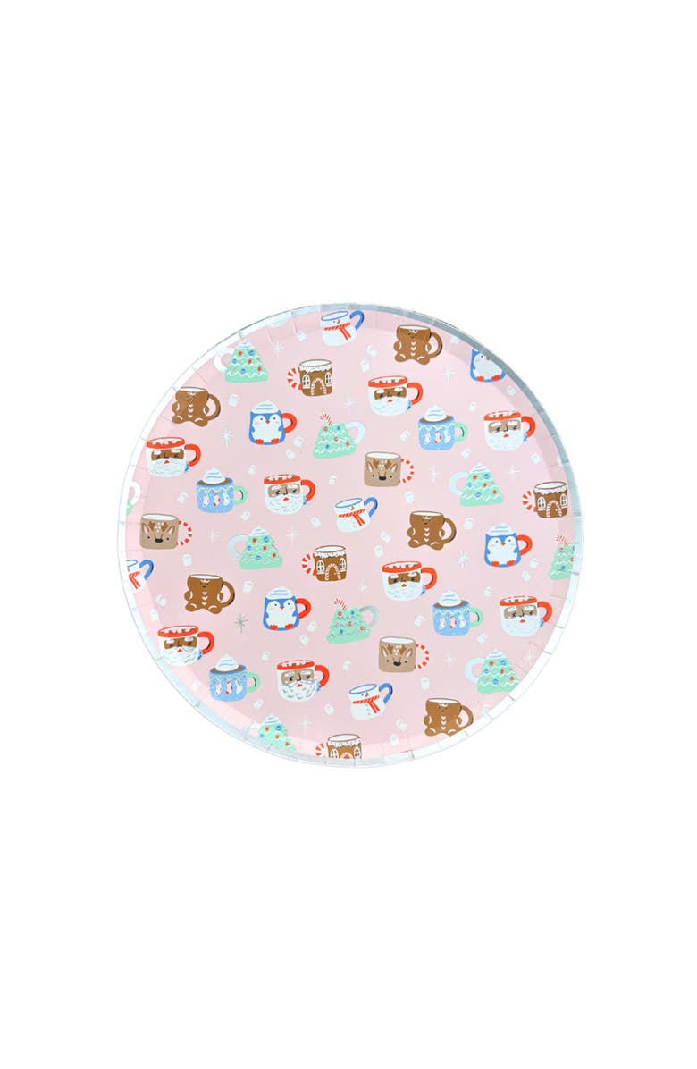 Daydream Society Baking Spirits Bright Christmas Holiday Mug Print Small Plates, Main, color, Assorted Pre-Pack