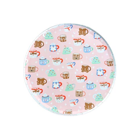 Baking Spirits Bright Christmas Holiday Mug Print Small Plates