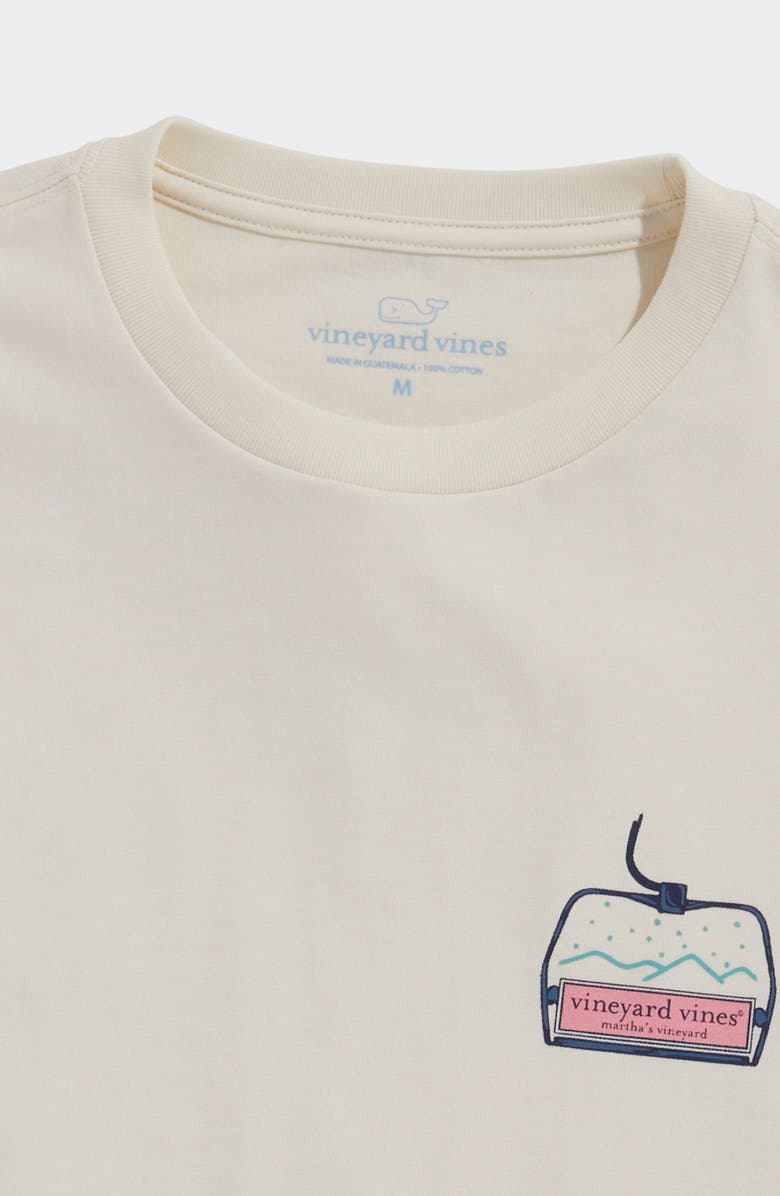 vineyard vines Ski Lift Logo Box Long Sleeve Cotton Graphic T-Shirt, Alternate, color,