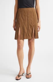 Eckhaus Latta Shadow Slit Nylon Skirt