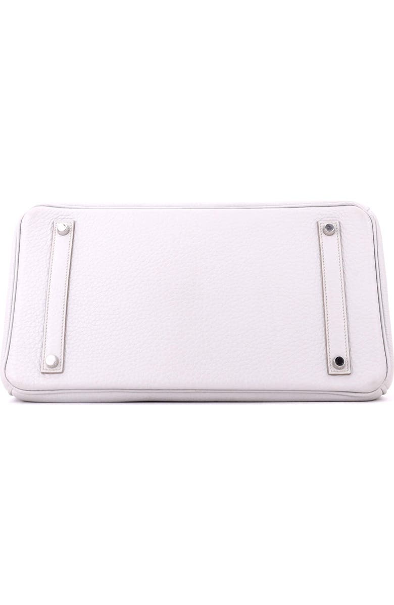 Pre-Owned Hermes Birkin Handbag Grey Clemence with Palladium Hardware 35, Alternate, color, Gris Perle