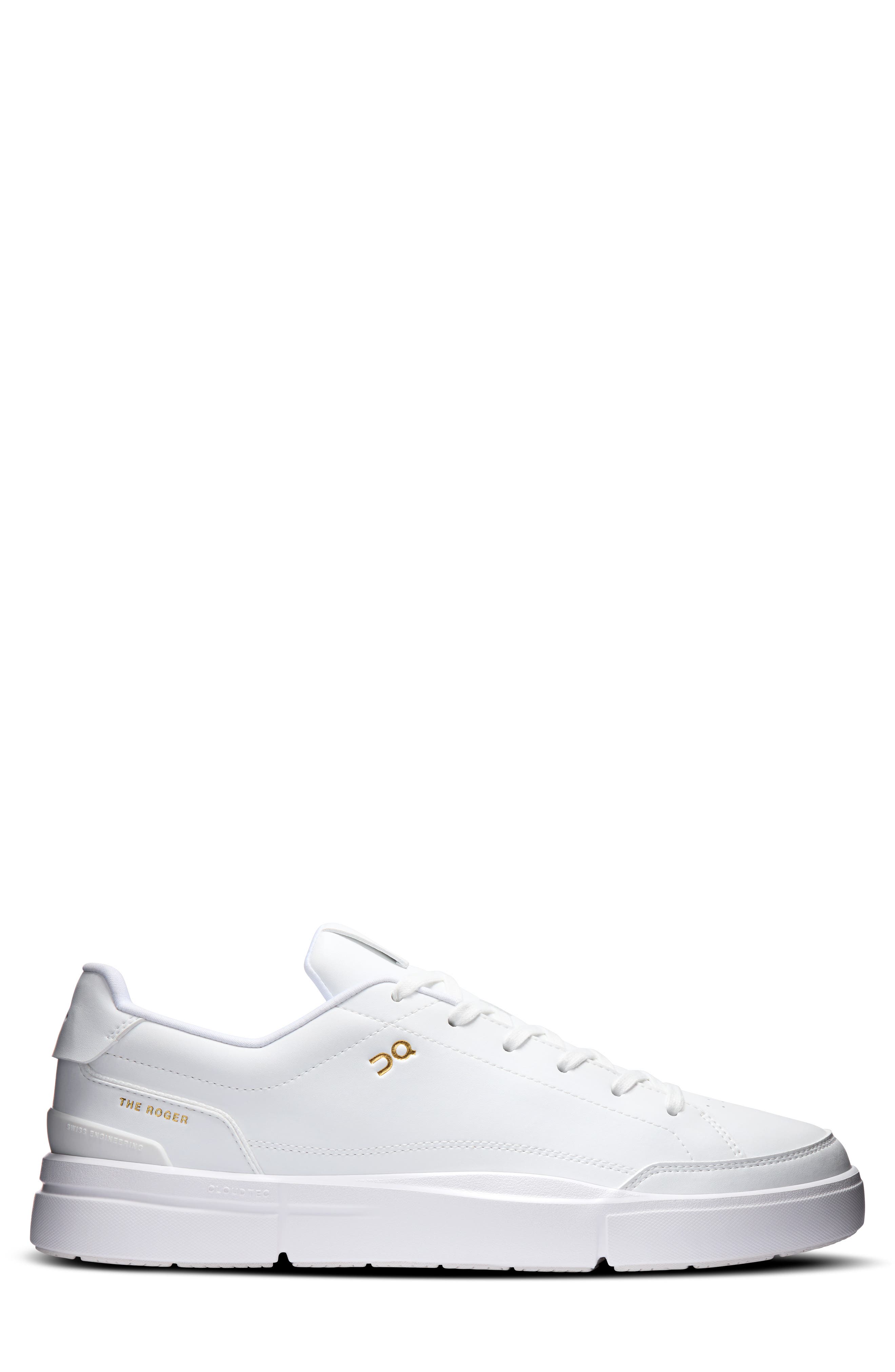 On THE ROGER Centre Court Tennis Sneaker, Alternate, color, White/ White