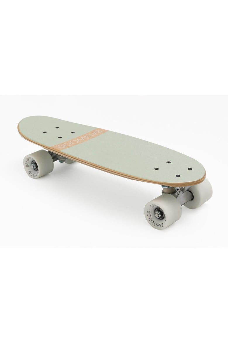 Skateboard Canadian Maple Outdoor Skating Kids Balance, Alternate, color, Mint