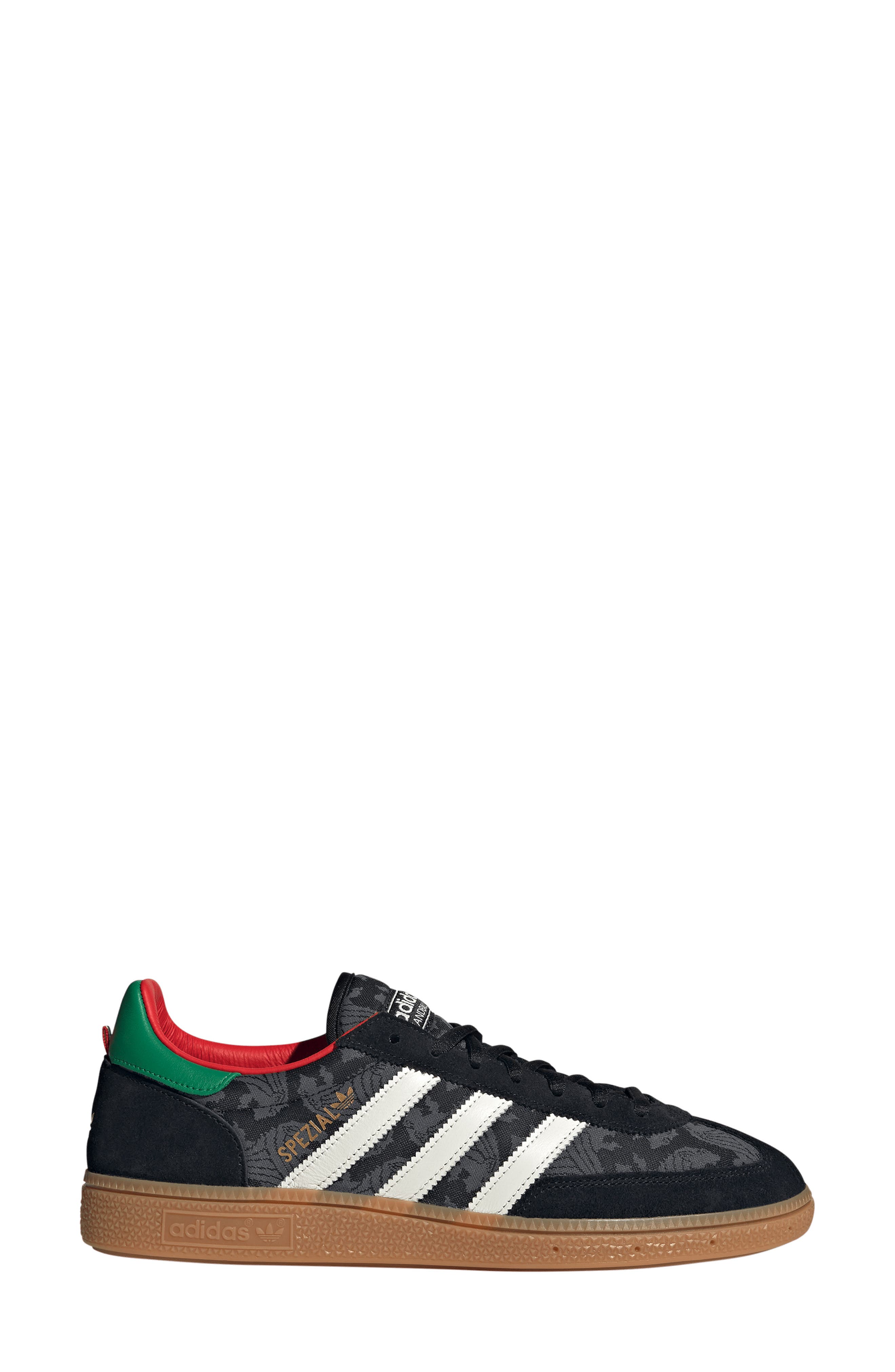adidas Gender Inclusive Handball Spezial Sneaker, Alternate, color, Core Black/ Core White