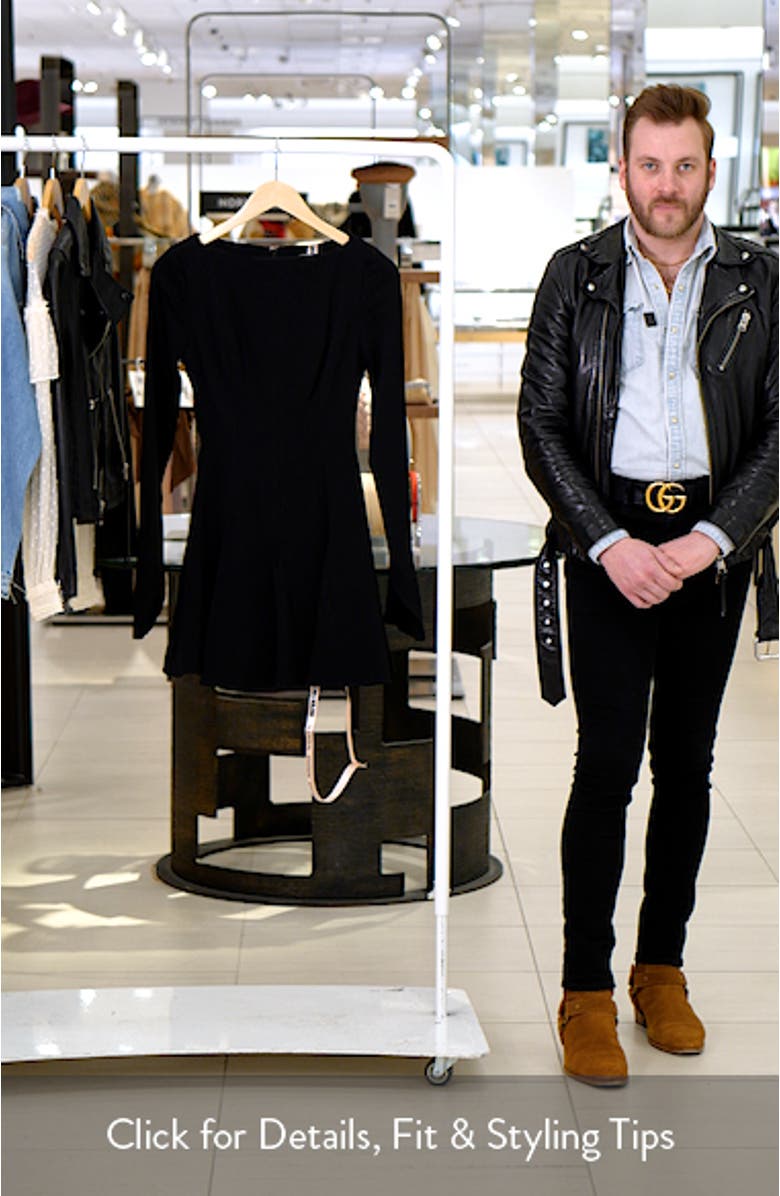 Francesca Long Sleeve Minidress, sales video thumbnail