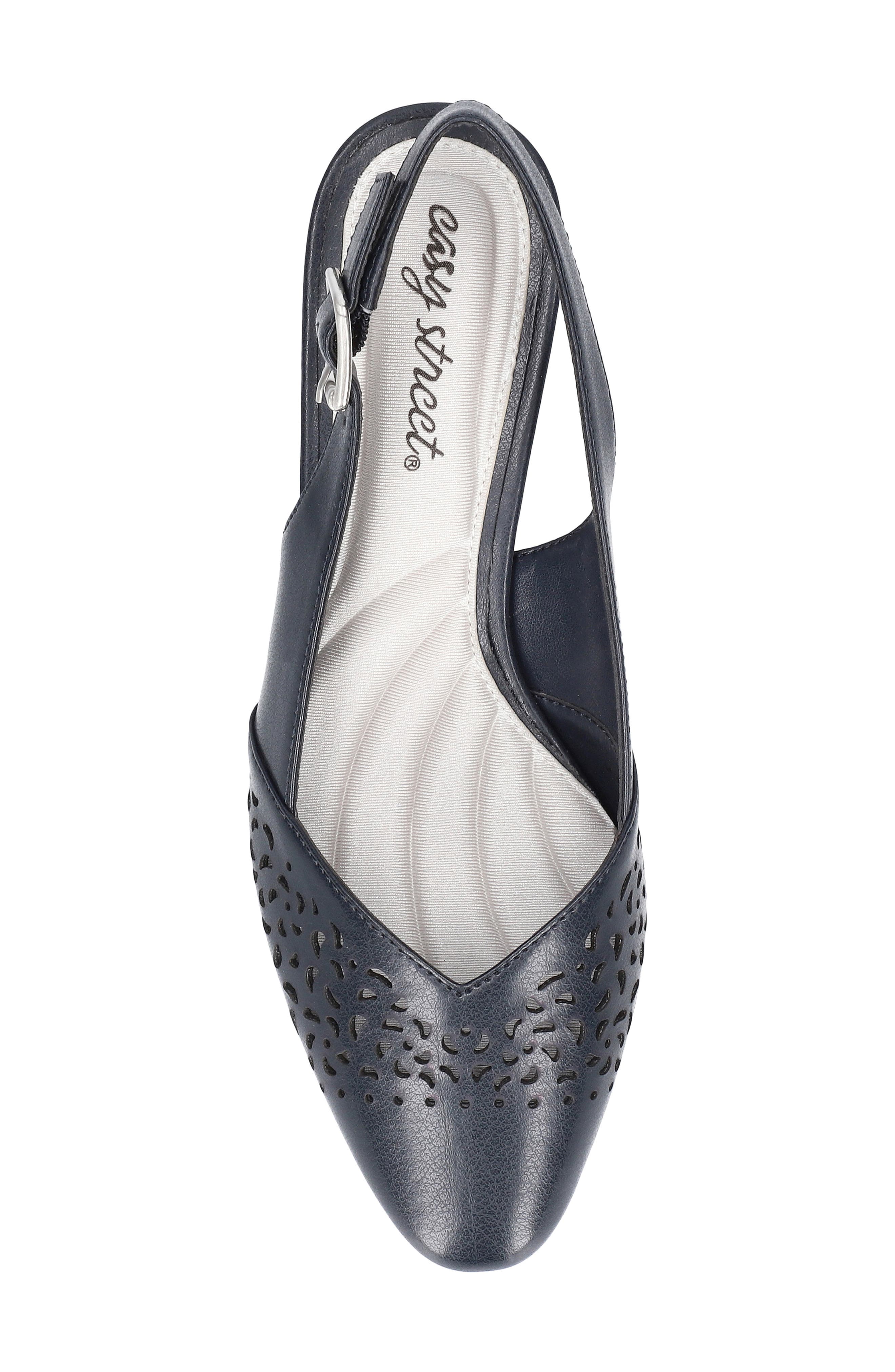 Sofie Slingback Pump, Alternate, color, NAVY