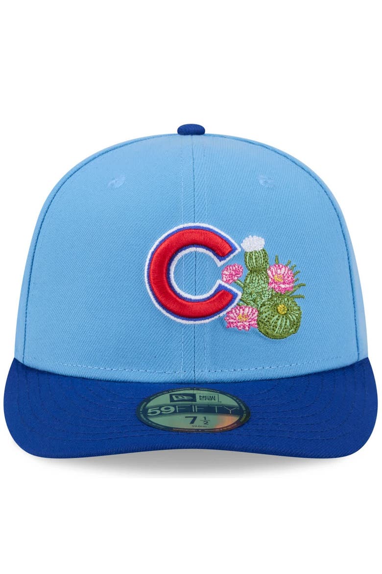 Men's New Era  Light Blue/Royal Chicago Cubs 2026 Spring Training 59FIFTY Fitted Hat, Alternate, color, Light Blue