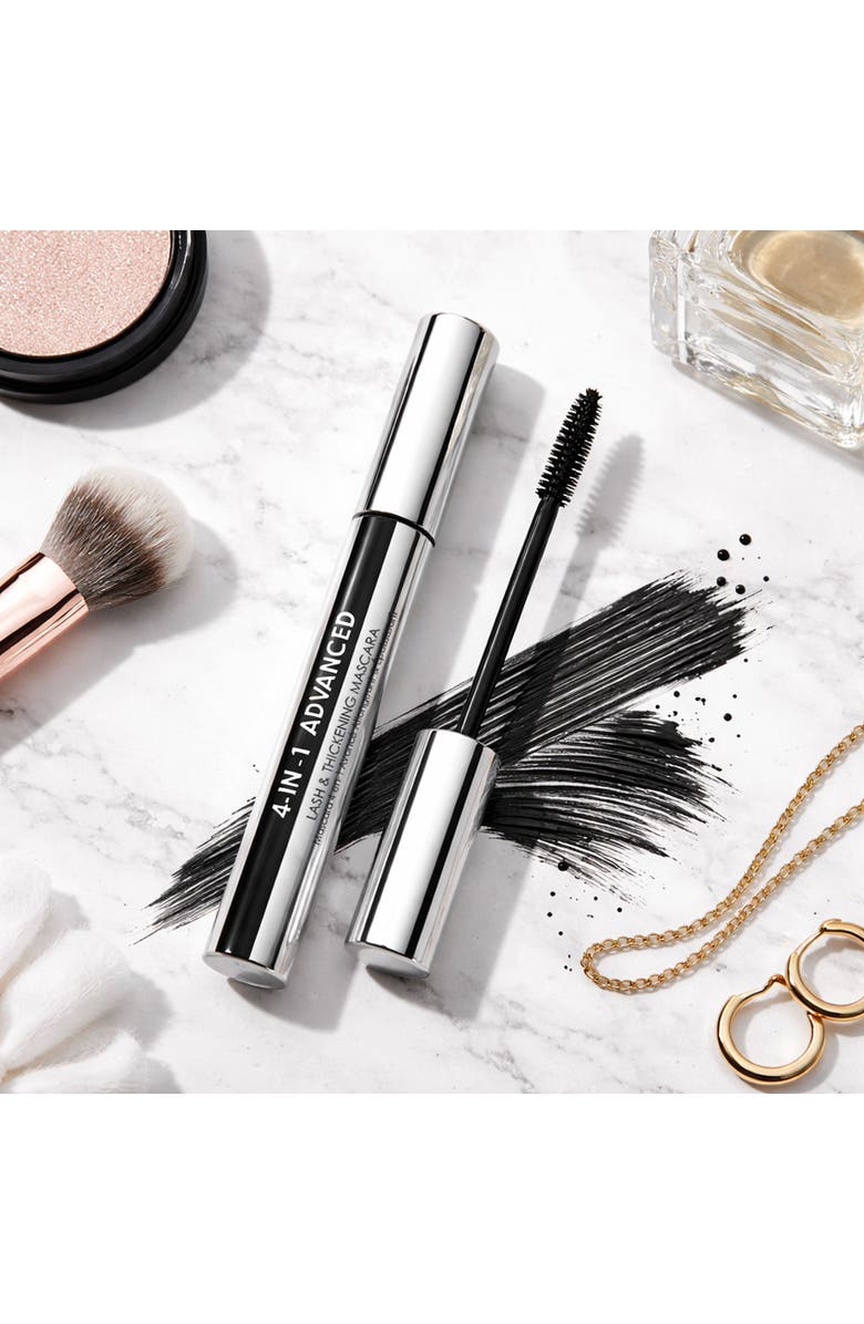 SKINCHEMISTS Advanced 4-in-1 Lash & Thickening Mascara 8ml for Loss of Firmness, Fine Lines & Wrinkles, Alternate, color, White