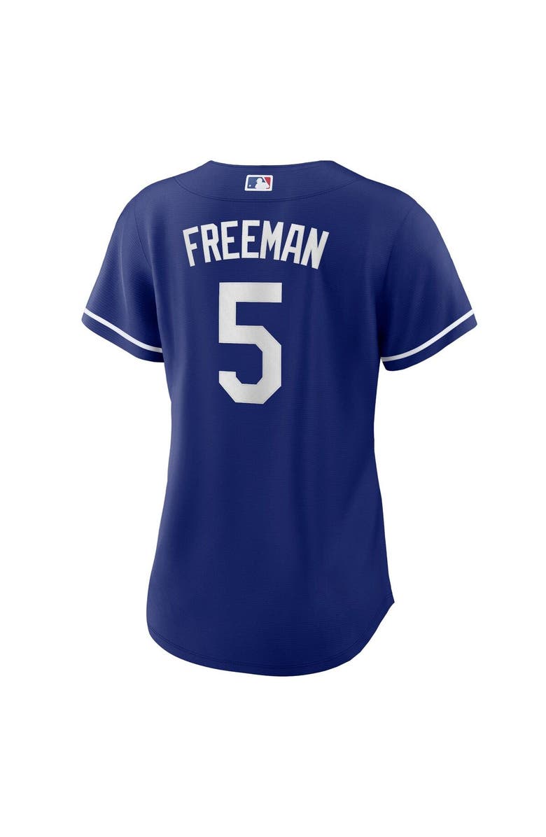 Nike Women's Nike Freddie Freeman Royal Los Angeles Dodgers Alternate Replica Player Jersey, Alternate, color,