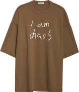 Undercover I Am Chaos Oversize Graphic T-Shirt