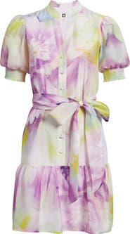 Anne Klein Floral Print Minidress