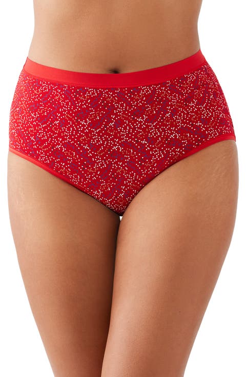 Understated Cotton Blend Briefs