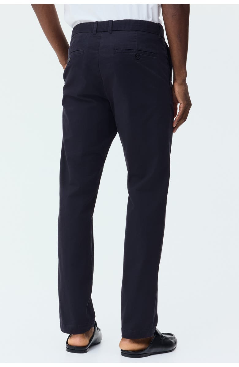 H&M Slim-fit cotton chinos, Alternate, color, Dark Blue