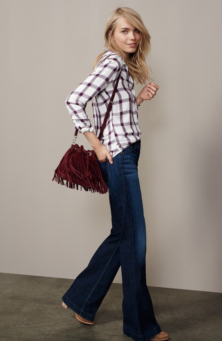 7 For All Mankind <sup>®</sup> 'Ginger' High Rise Flare Jeans, Alternate, color, 